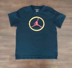 Nike Air Jordan DNA JUMPMAN LOGO 23 Signature Black Men’s T-Shirt Large Tee