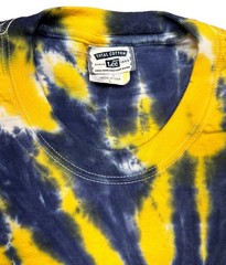 Vintage Lee Tie Dye LS Large T-Shirt Graphic Print Gates Chili Tennis Spartans