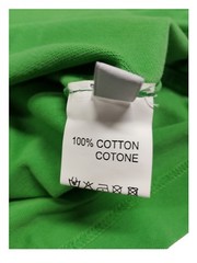 Panicale Men’s Half Sleeve Polo Shirt with Side Slits Green 100% Cotton