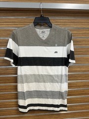 ECKO Unltd. Vintage Men’s Stripe V-Neck T-Shirt ( 3 Pieces / One Price ) Small