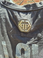 Philipp Plein x Floyd Mayweather 50th Undefeated Ed Crystal T-Shirt Pls Read
