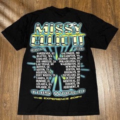 Missy Elliott Rap T-Shirt Supa Dupa Fly 2024 Tour Hip Hop Music Concert Tee Med