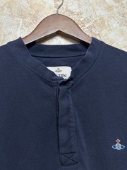 Vivienne Westwood Embroidered Logo Orb T-Shirt Blue Size L