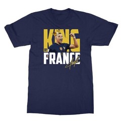 Kylian Mbappe Football King Of France Soccer Fans Unisex T-Shirt