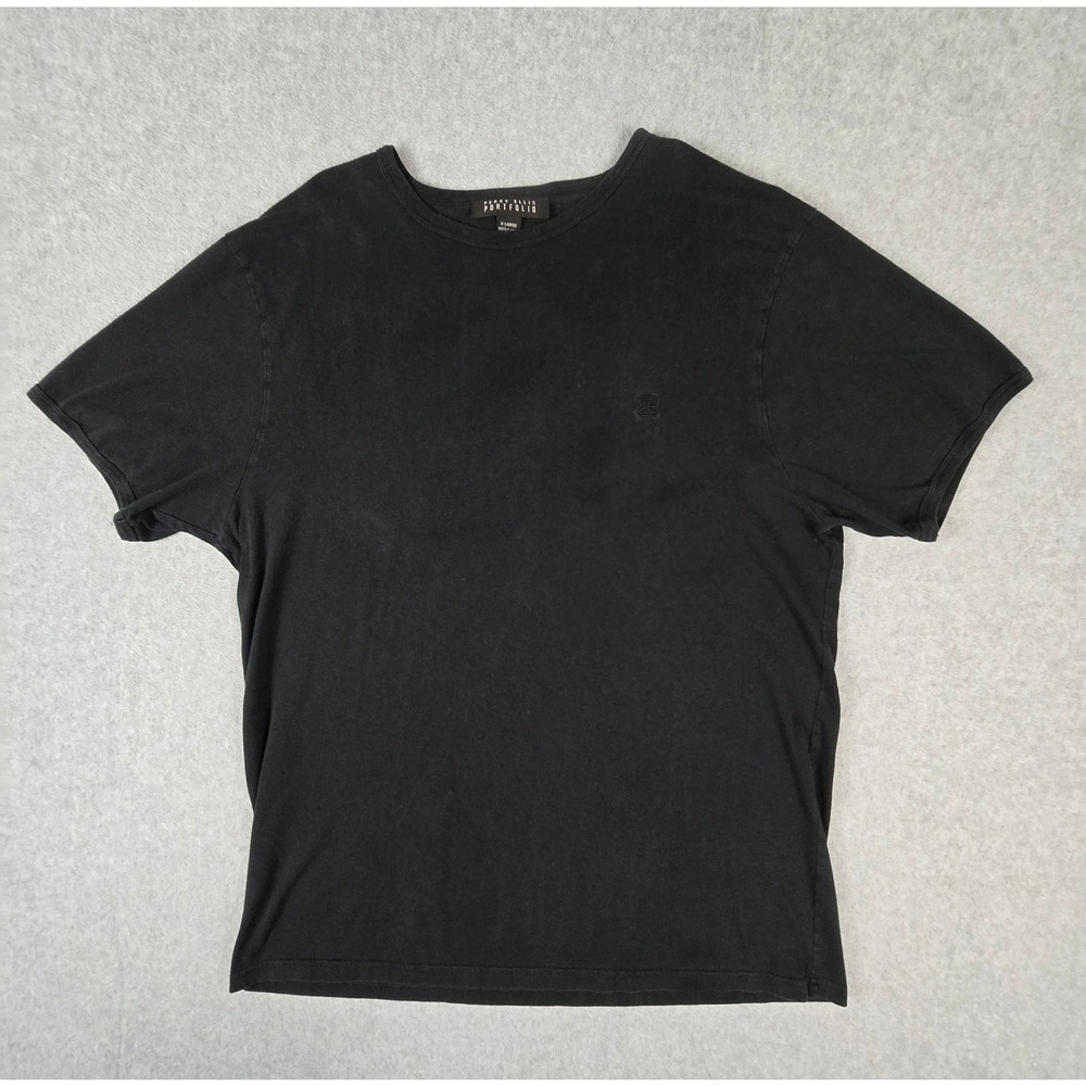 Perry Ellis Portfolio T Shirt Size XL Black