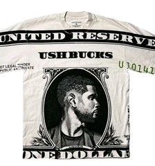Usher AOP Usher Bucks The Colosseum Graphic T-Shirt Men’s 2XL New Sealed
