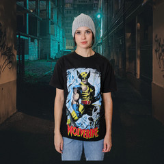 Wolverine 90’s Cover By Jim Lee Marvel Comics Adult T-Shirt