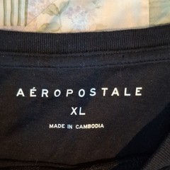 Aéropostale Men’s XL Black AERO 1987 CALI Graphic Single Stitch T-shirt