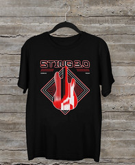 Sting 3.0 Cityscape Bass World Tour 2024 Black All Size T-Shirt AC3005