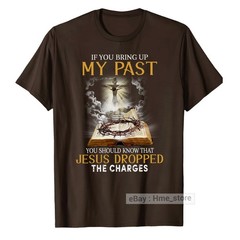 Bring Up My Pass Jesus Dropped The Charges T-Shirt Christian Faith In God Tee