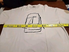 Zara ‘Transform The Undefined’ Men’s XL White Graphic Graffiti T-Shirt EUC. SB5