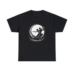 Unisex Adult T Shirt Designer Art Deco Ballroom Dance Silhouette Moonlight