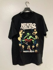 Nekrogoblikon Band Heavy Meta New Black Cotton T Shirt