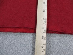 LL Bean Shirt Mens Medium Tall Red River Driver Henley Wool Blend Long Sleeve