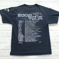 Checkered Flag Sports T-Shirt L Nascar Winston Cup Series 2002 The Limit Tour