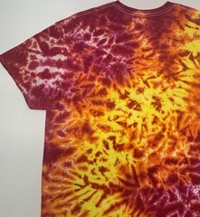 Gildan Handmade Tie Dye Unisex T-Shirt Size XL Multicolor Scrunch Design Tee NEW