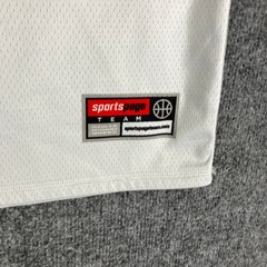SportsPage SEP Jersey Mens White Black Yellow #3 Mesh Tank Athletic Basketball