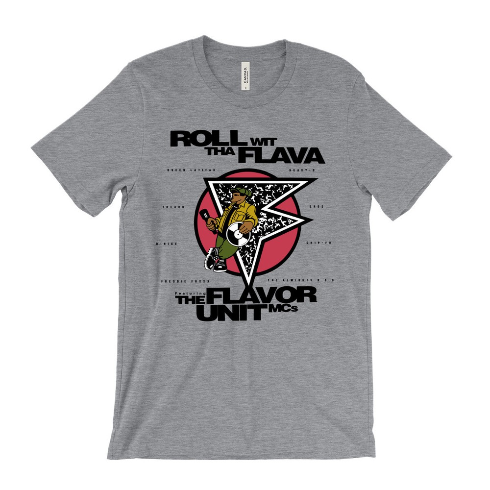 The Flavor Unit MC’s T Shirt – 90s boom bap hip hop Queen latifah D-Nice Treach