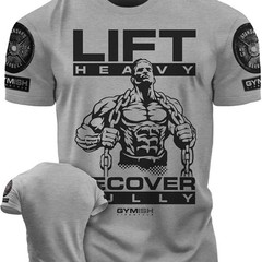 Men Gym T-Shirt Workout Fitness Training Tee Breathable Muscle Shirt Running
