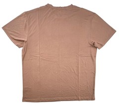 Kenneth Cole Active Tech Crew Neck Short Sleeve T-Shirt Canyon Clay Men’s Size L