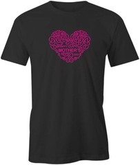 HAPPY MOTHERS DAY TShirt Tee Short-Sleeved Cotton CLOTHING MOM HEART S1BSA15