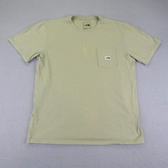 North Face Shirt Mens Medium Green Outdoors Hiking Climbing Traveling Casual ^