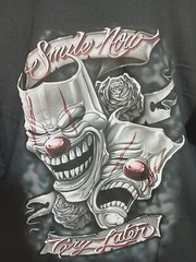 Smile Now Cry Later Men’s 3X, T-shirt SMILECRY