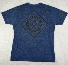 American Fighter Tshirt Mens Sz XL Blue Short Sleeve MMA Athletic Graphic Tee