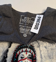 Riot Society Tank Top Mens M Sexy Native American Lady