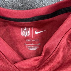 Nike Arizona Cardinals NFL Shirt Mens Small Red Dri-FIT Long Sleeve On-Field