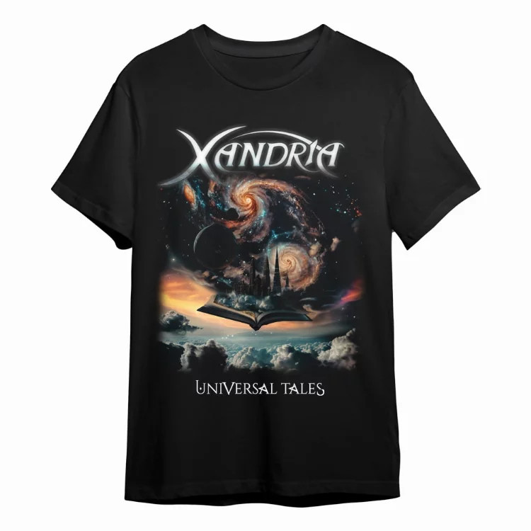 Universal Tales Xandria Band TShirt Black Unisex Size S-5XL 1V0871