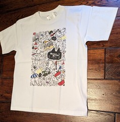 B-side Label Japan Cat Gathering Meow Meow T-Shirt Men’s Size Large – NWT