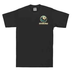 Streetwise Pool Shark T-Shirt Men’s Streetwear Tee – Black