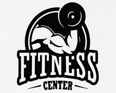 Fitness Center Bicep Curl Dumbbell Silhouette T-Shirt Gym Workout