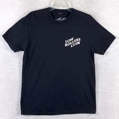 Low Rollers Club Tshirt Mens M Black Fortune Cat Coins Gambling Streetwear Vegas