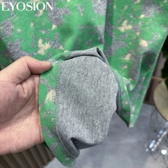 Men Camouflage Tie Dye Cotton Crew Neck T-Shirt Short Sleeve Casual Summer Tee