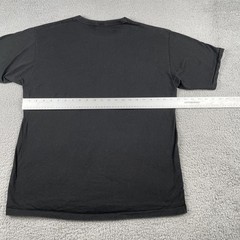 Vtg Russell Athletic Cotton Single Stitch XL Black T Shirt Made In USA 90s EUC