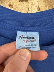 Vintage 80s Stedman 40 Isn’t Old Blue Tshirt XL Mens Single Stitch