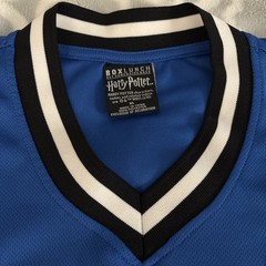 Harry Potter Ravenclaw Blue Quidditch Jersey Shirt Box Lunch Unisex XL
