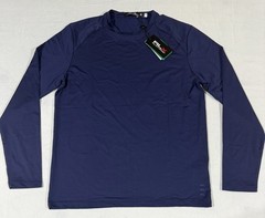 RLX Ralph Lauren Golf Preformance Long Sleeve Navy Training Shirt Men’s M $128
