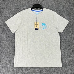 Chubbies Mens XL Grey Palm Tree Graphic T Shirt The Weekend Has Arrived