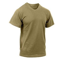 AR 670-1 Coyote Brown T-Shirt Military US Army Navy USMC Hunting Combat Uniform
