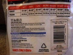 Vintage Hanes Tagless 3 T-Shirts Size Large Lay Flat Collar White
