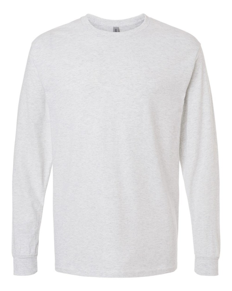 Gildan Adult Long Sleeve Heavy Cotton T-Shirt Blank Tee Top Shirts S-3XL G540