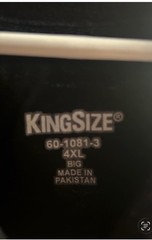 Men’s Big And Tall King size 4x Tshirt