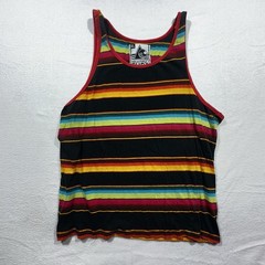 Beautiful Giant Tank Top Mens XL Striped Baja Surf Skate Beach Sleeveless