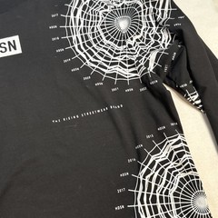 Hudson Outerwear Radar Graphic Print L/S T-Shirt Black Men’s Size XL Streetwear