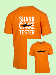 UNISEX MEN WOMENS TEE TSHIRT SHARK CAGE TESTER DIVING SWIMMING DIVE REEF FISH