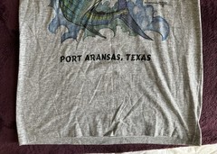 Vintage 90s Guy Harvey Marlin Shirt Port Aransas Texas Single Stitch L(Fits M)