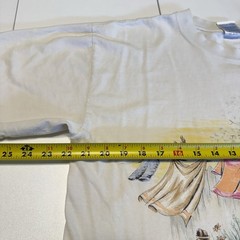 Vintage Bird House Nature T Shirt White Short Sleeve Graphic Tee Large L Y2K